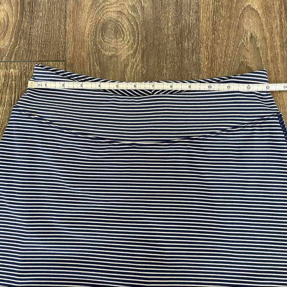Title Nine Dream Skort Navy Stripe - Picture 12 of 12